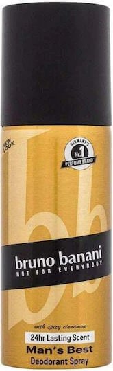 Bruno Banani Man's Best Spicy Cinnamon 24h Deodorant Deodorant 24h sub formă de Spray 150ml