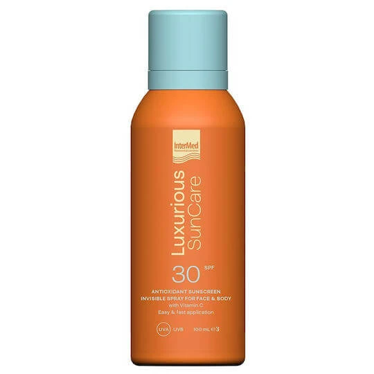 InterMed Luxurious Suncare Cremă Antisolară pentru Corp SPF30 Spray 100ml