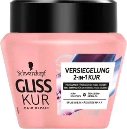 Masca de păr Gliss Kur Total Anti-punte despicate 300ml