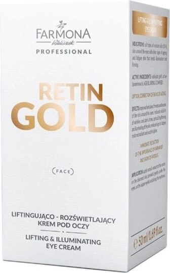 Farmona Cremă de Ochi Tonifiantă pentru Strălucire cu Retinol pentru Pielea Matură 50ml