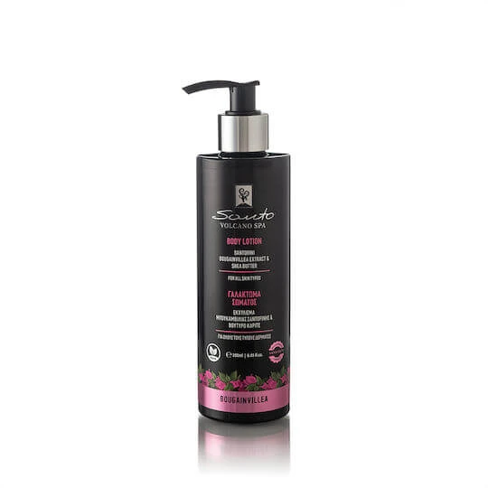 OliveSpa Santo Bougainvillea Milk hidratant pentru corp cu Acid hialuronic 250ml