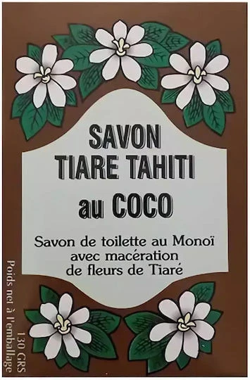 Monoi Tiki Tahiti Baton de săpun pentru Corpul Nucă de cocos 130gr