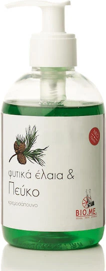 BIO.ME. Săpun lichid pentru mâini cu ulei esențial de pin Săpun crema 300ml