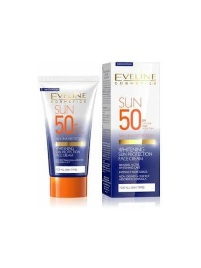 Eveline Cremă Pentru Față Cu Protecție Solară Albire SPF50 50ml