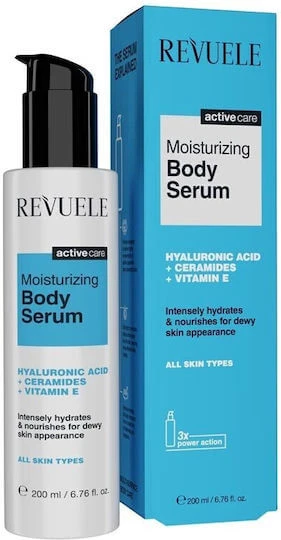 Revuele Active Care Moisturizing Ser hidratant pentru corp cu Acid hialuronic 200ml