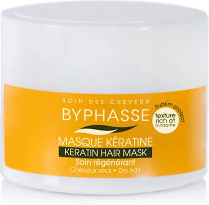 Byphasse Keratin Hair Mask Mască de Păr pentru Reparare 250ml