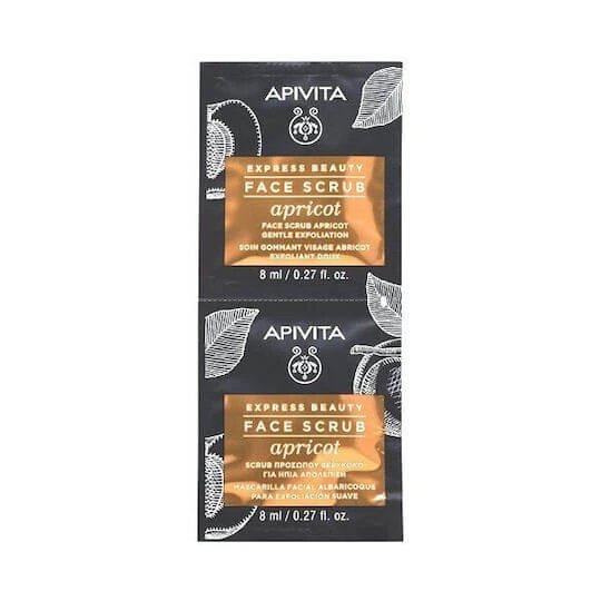 Apivita Express Beauty Exfoliant pentru Față în Gel 8ml