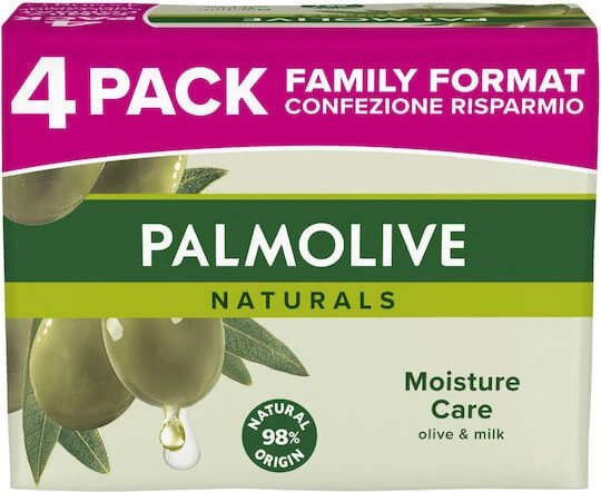 Palmolive Olive Baton de săpun pentru Corpul 4x90gr