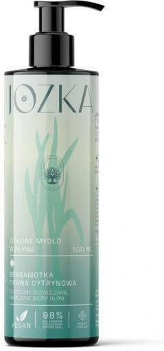Sapun lichid herbal Jozka Bergamot Lemongrass 500ml
