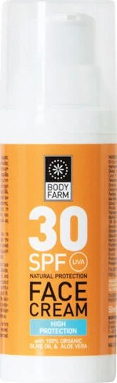 Bodyfarm Mineral Cremă cu Protecție Solară Față SPF30 50ml
