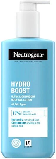 Neutrogena Hydro Boost Ultra Loțiune hidratant pentru corp cu Acid hialuronic pentru piele sensibilă 250ml