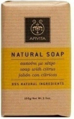 Apivita Citrus Baton de săpun pentru Corpul 100gr