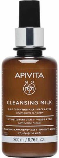 Apivita Cleansing Milk Emulsie Față & Ochi 200ml