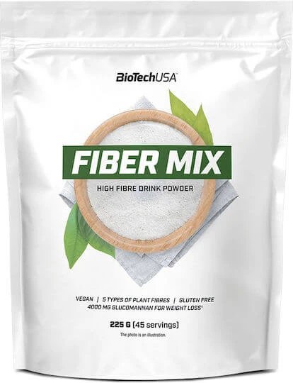 Biotech USA Fiber Mix cu Gust Unflavoured 225gr