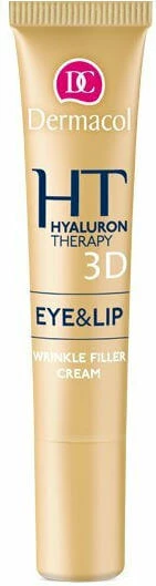 Dermacol 3D Hyaluron Therapy Cremă de Ochi și Buze Hidratantă și Tonifiantă cu Acid Hialuronic 15ml