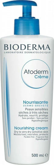 Bioderma Atoderm Nourishing Cream Dry to Very Dry Sensitive Crema hidratant pentru corp pentru piele atopică 500ml