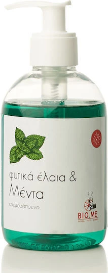 BIO.ME. Săpun cremă cu ulei esențial de mentă Săpun crema 300ml