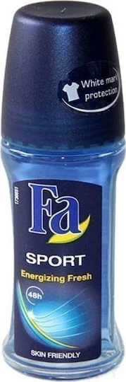 Fa Sport Energizing Fresh 48h Deodorant 48h sub formă de Roll-On 50ml