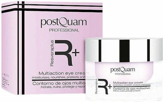 PostQuam Professional Resveraplus Multiaction Gel de Ochi Hidratant și Anti-îmbătrânire cu Acid Hialuronic 50ml