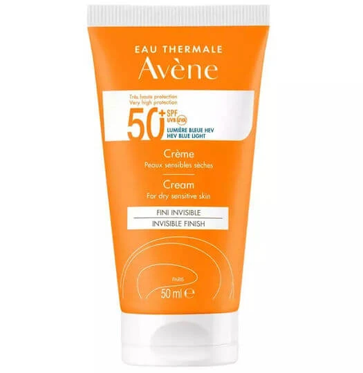 Eau Thermale Avène Cremă De Protecție Solară Față Waterproof High Protection SPF50+ 50ml