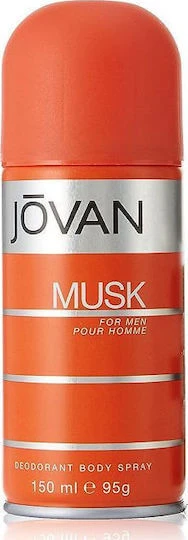 Jovan Musk Pentru bărbați Deodorant de corp Deodorant sub formă de Spray 150ml