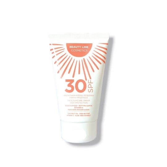 Beauty Line Cremă Cu Protecție Solara Față SPF30 50ml