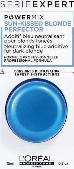 L'Oréal Professionnel Serie Expert Powermix Mască de Păr Perfector pentru Blond Sărutat de Soare pentru Păstrarea Culorii 10ml