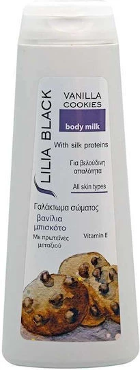 Lilia Black Vanilla Cookies Loțiune hidratant pentru corp 250ml