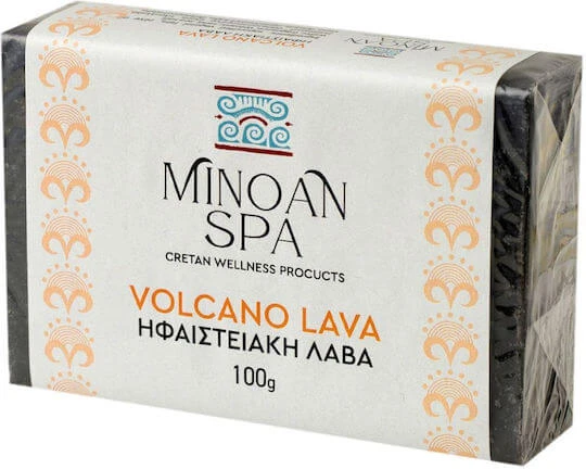 Minoan Spa Baton de săpun pentru Corpul Lava vulcanică 100gr