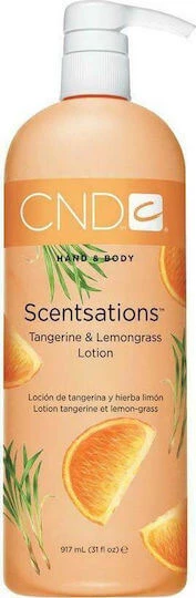CND Tangerine & Lemongrass Loțiune hidratant pentru corp pentru toate tipurile de piele 917ml