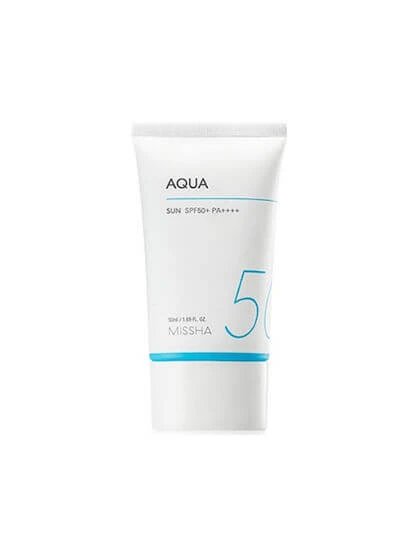 Missha All Around Safe Block Aqua Sun Gel Waterproof Gel Pentru Față Protecție Solară SPF50 50ml