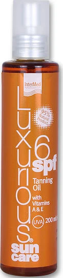 InterMed Luxurious Ulei de Protecție Solară pentru Corp SPF6 200ml