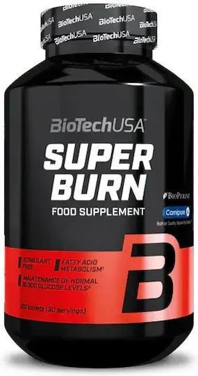 Biotech USA Super Burn cu Carnitină și Gust Green Tea 120 file