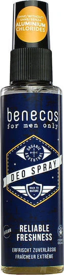 Benecos Men's Deo Spray Deodorant sub formă de Spray 75ml