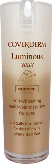 Coverderm Luminous Supreme Cremă Hidratantă de Ochi împotriva Cearcănelor 15ml