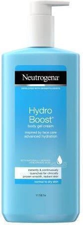Neutrogena Gel hidratant pentru corp cu Acid hialuronic pentru piele uscată/foarte uscată & sensibilă 400ml