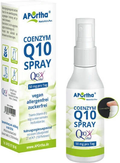 Aportha Coenzyme Q10 fără Gluten 50mg 27ml