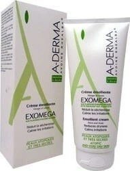 A-Derma Exomega Emollient Cream Crema hidratant pentru regenerare pentru piele atopică 200ml