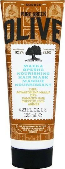 Korres Pure Greek Olive Mască de Păr pentru Hidratare 125ml