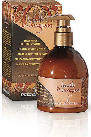 Kleral Huile D'argan Restructuring Mask Mască de Păr pentru Reparare 250ml