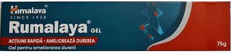 Himalaya Wellness Rumalaya Gel de crioterapie Pentru dureri musculare și articulare 75gr