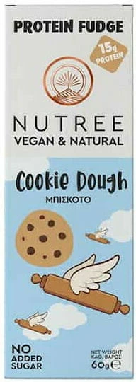 Nutree Fudge Batoane cu 25% Proteină & Aromă Cookie Dough 12x60gr