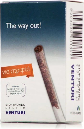 Pharmalead Venturi Stop Smoking System pentru Țigări Rulate pentru Renunțare la fumat 4buc