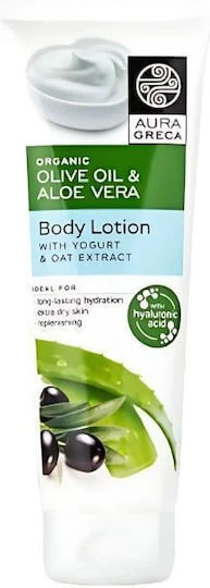 Aura Greca Olive Oil & Aloe Vera Loțiune hidratant pentru corp cu Aloe Vera 250ml