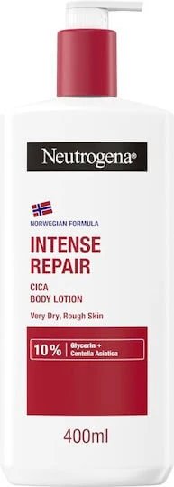 Neutrogena Norwegian Formula Intense Repair Cica Loțiune hidratant pentru corp pentru piele foarte uscată & sensibilă 400ml