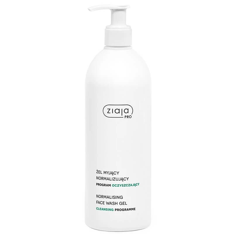 Ziaja Pro, gel de curățare normalizator, 500 ml
