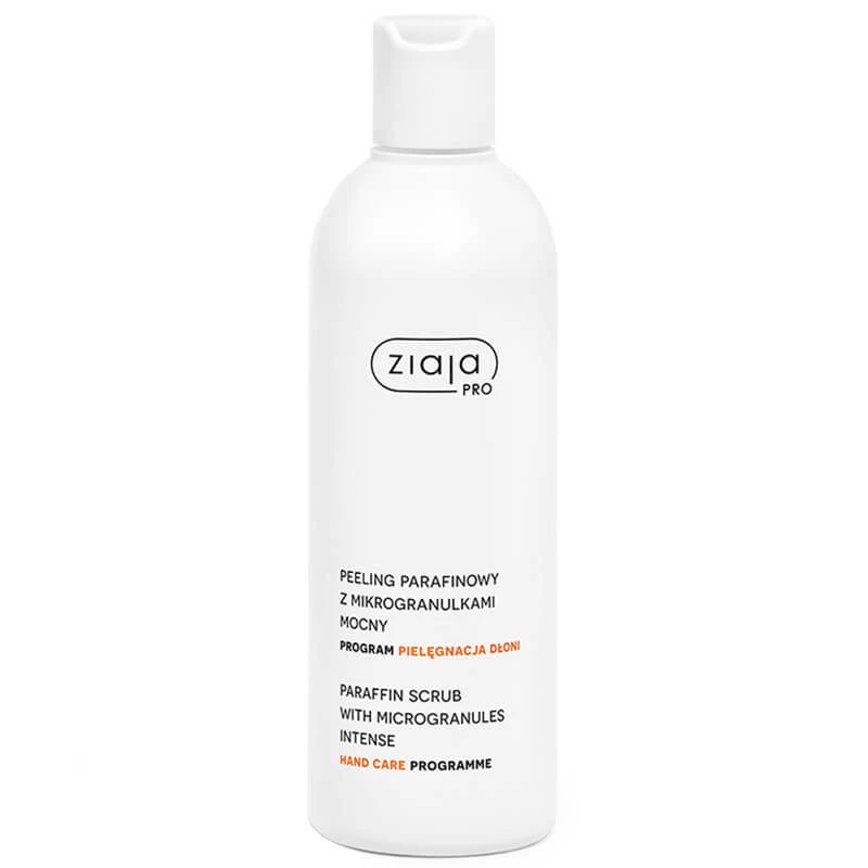 Ziaja Pro, scrub cu parafină cu microgranule pentru îngrijirea mâinilor, puternic, 270 ml