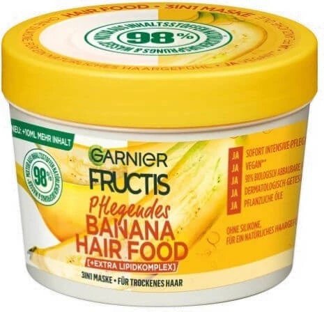 Garnier Fructis Hair Food Banana Mască de Păr pentru Hidratare 400ml