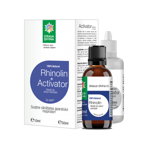 Pachet Rhinolin 10ml + Activator 50ml, Steaua Divina