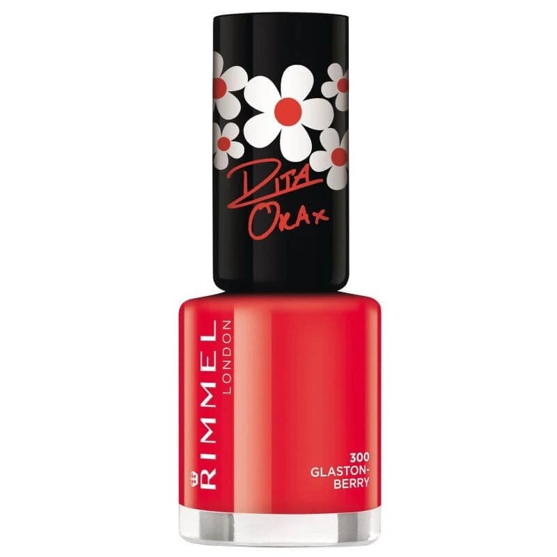 Rimmel 60 Seconds Super Shine by Rita Ora 300 Glaston-Berry Lac de unghii, 8ml